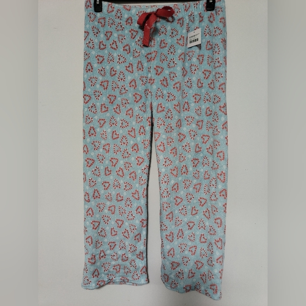 New Mint Hearts PJ Pants / Size 2X